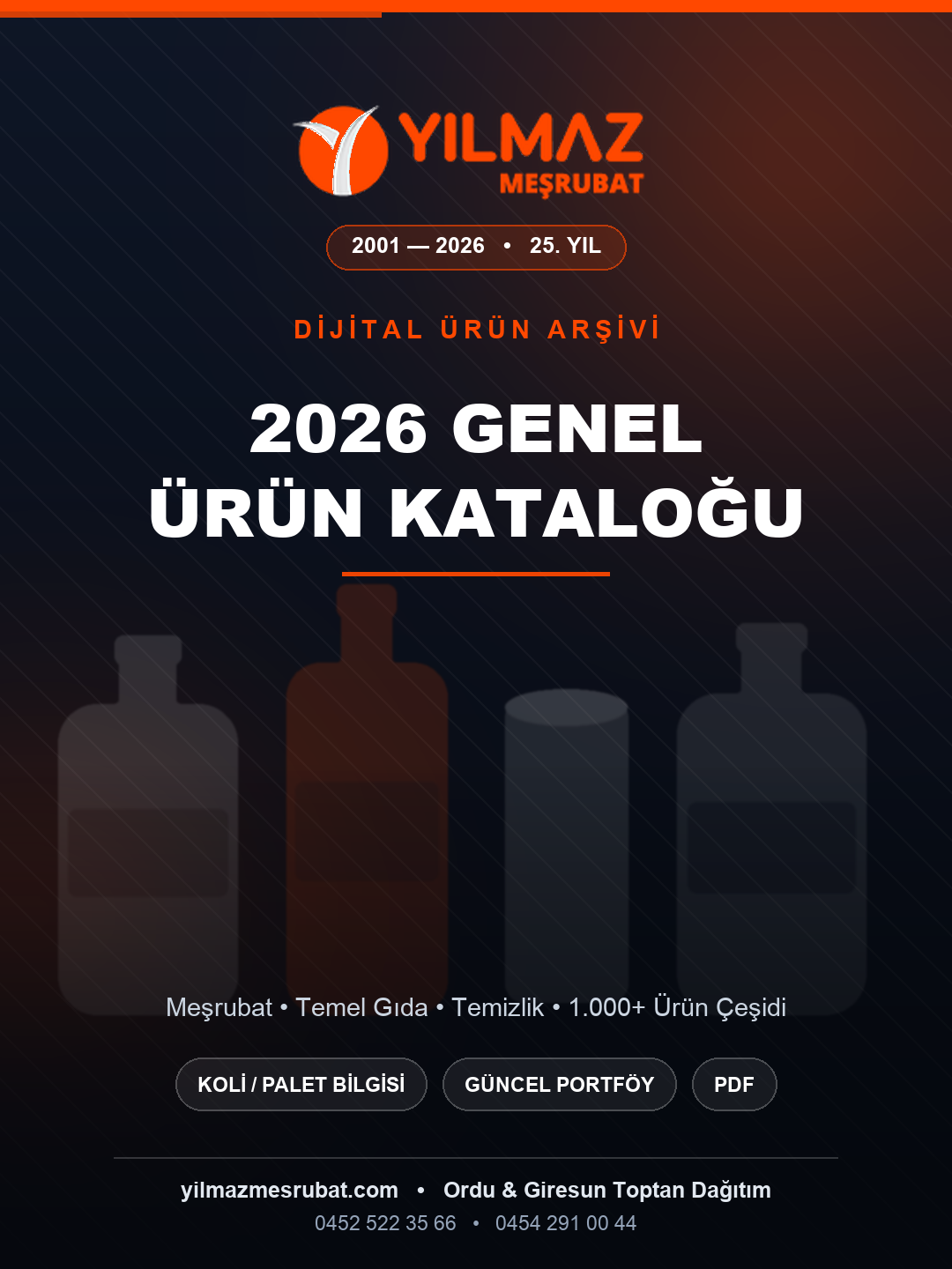 2026 Genel Ürün Kataloğu kapağı