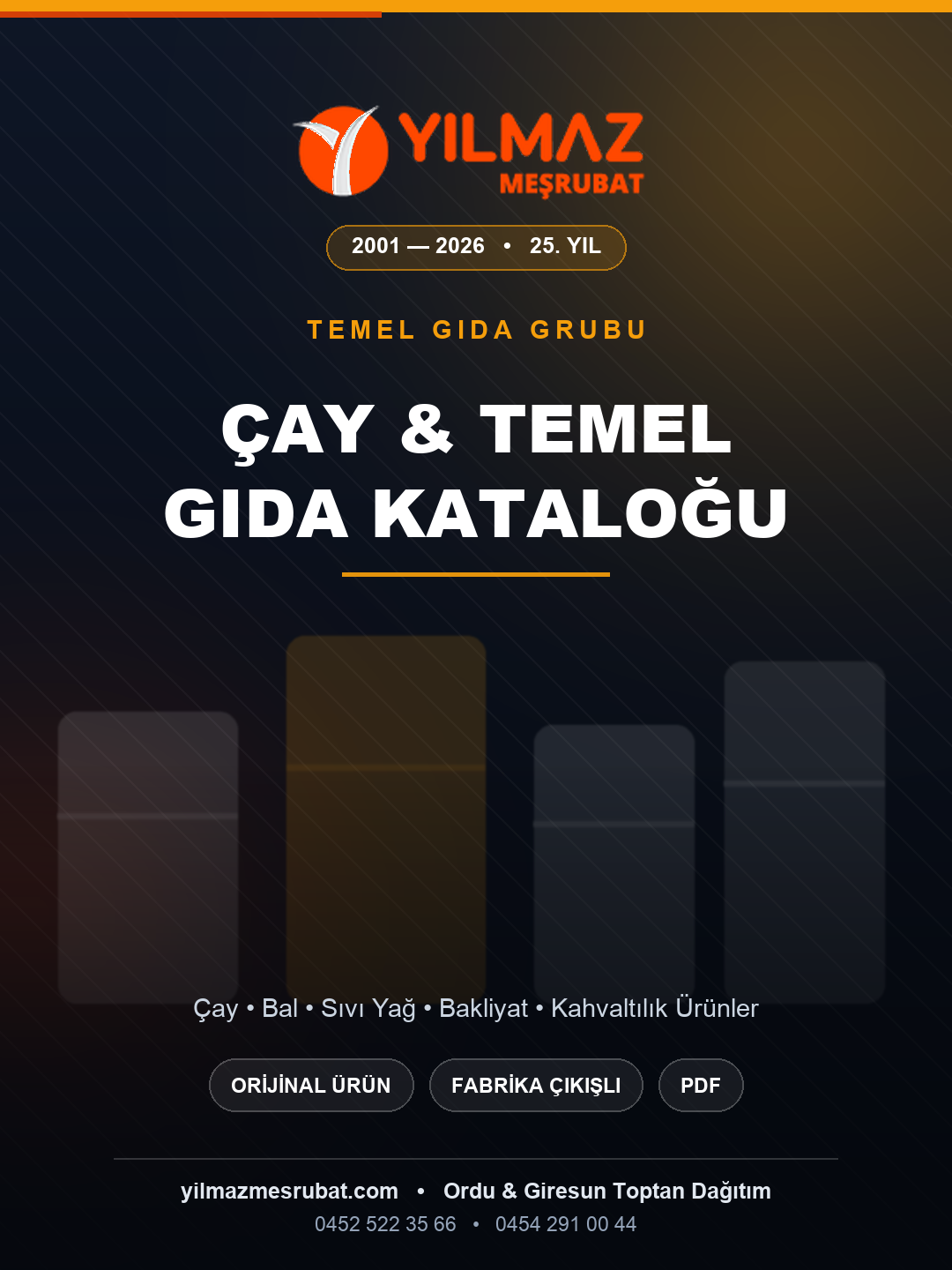 Temel Gıda & Çay Grubu Kataloğu kapağı